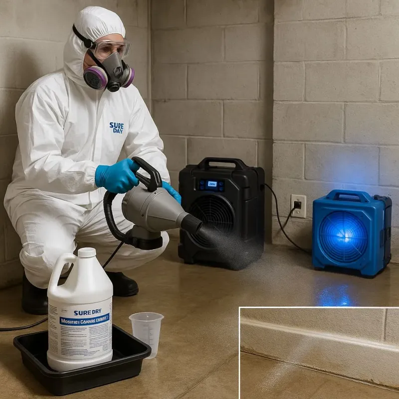 Sanitization and Odor Removal process in Finneytown, OH