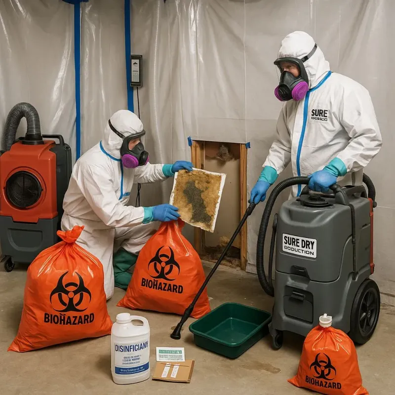 Contaminated Water Handling Protocols process in Finneytown, OH