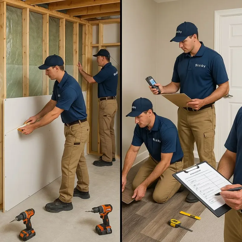 Repairs and Reconstruction process in Finneytown, OH